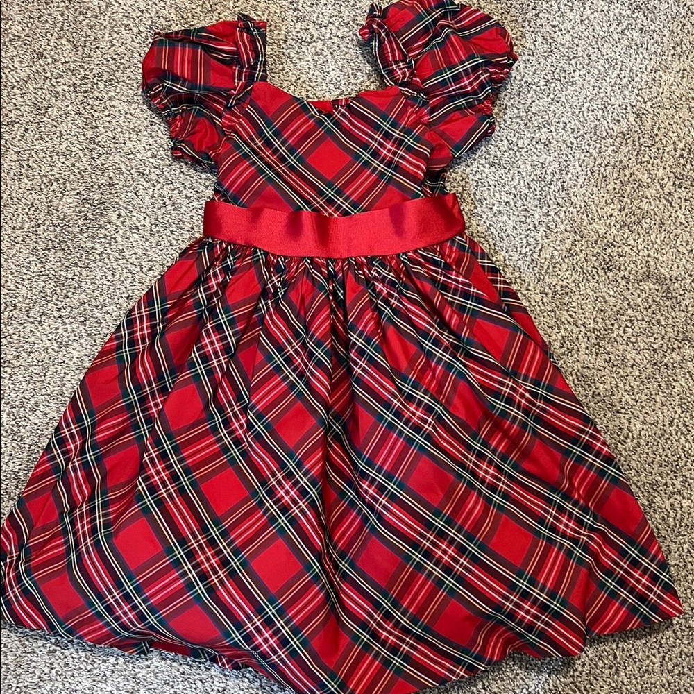 Janie and Jack Vibrant Plaid Dress